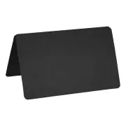 Blank Greeting Cards,100Pcs Favor Decor Foldable Blank Card ,Black Card Paper