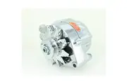 Powermaster Polished for Ford Alternator 100 AMP 1 Wire Internal Regulator Single V Groove