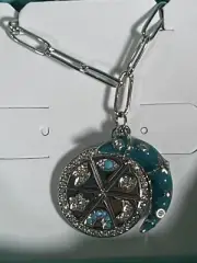 Origami Owl Silver Moon And Star Necklace