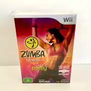 Zumba Fitness - Game Bundle - Nintendo Wii - Brand New Sealed - Free Postage