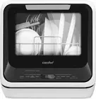 Portable Mini Dishwasher Countertop with 5L Built-In Water Tank for Apartments&