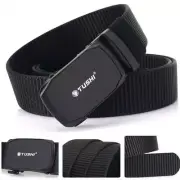 Mens Tactical Belt Metal Automatic Buckle Adjustable Military Belts Leisure Belt