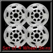 2016-2017 Chrome Chevrolet 2500 Wheel Skins Hubcaps 17" Chevy Silverado Truck