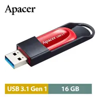 在飛比找金石堂優惠-宇瞻Apacer AH25A 16GB USB 3.1飛梭碟