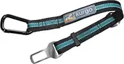 Kurgo Direct to Seatbelt Tether for Dogs | Universal Car Seat Belt for Pets | Adjustable Length Dog Safety Belt/Compatible with Any Pet Harness