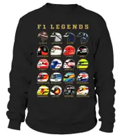 F1 Legends retro BK sweatshirt CrewneckHoodie sweatshirt