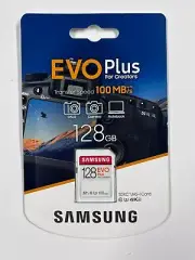 New Samsung EVO Plus 128GB SDXC Full-size SD Card MB-SC128H/AM