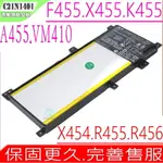 ASUS電池-C21N1401,X455,R455,F455,K455,C2INI401,PP21AT149Q-1,C21PP95,