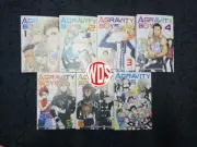 Agravity Boys Manga Volume 1-7 English Version Full Set Free Shipping