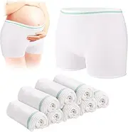 [CARER Healthcare Incontinence Pregnancy] Mesh Panties Postpartum 8 Count Post Partum Underwear Disposable High Waist C-Section Underwear for Washable & Reusable, Breathable, Stretchy Hospital Mesh Underwear (M-8Count) US Inventory