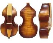 Broque style excellent Maestro 6 strings 15"(380mm) basses viola da gamba #15020