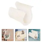 Warm Hanging Cat Bed for Radiators Soft Plush Cradle Pet Furniture Beige