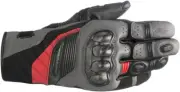 Belize Drystar Street Riding Gloves Black/Gray/Red Large Alp. 3526718-1036-L