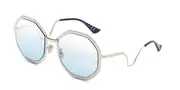 Marni Kamiora Mine Oro 3TD Men's Sunglasses Silver Size 58