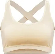 [inhzoy] Kids Girls Puberty Teens Sports Underwear Bra Lightweight Breathable with Removable Chest Pads