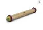 *New* Joseph Joseph Adjustable Wooden Rolling Pin with Removable Rings Rainbow