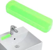 Travel Toothbrush Case | Portable Tooth Brush Box - Leakproof Tooth Brush Holder Container for Camping Airplane Travel Vanity RV Road Trip