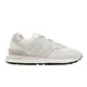 New Balance 574 NB 男鞋 女鞋 米白 灰 麂皮 經典休閒鞋 [YUBO] U574LGWD-D