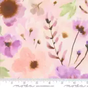 Moda BLOOMING LOVELY Petal 16971 12 Quilt Fabric BTY by Janet Clare.