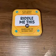 Riddle Me This Brainteasers for the Whole Family 51 card deck game