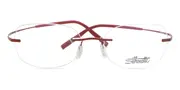 Silhouette TMA - The Icon II 5541 3040 Men's Glasses Red Size 51 - Private Health Rebate - Blue Light Block Available
