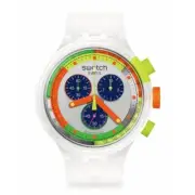 SWATCH BIG BOLD SWATCH NEON JELLY SB02K100 Wristwatch New