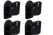 2 pair Universal Bose Jewel Cube Speaker Wall Mount - Stand - Bracket 4 Mounts