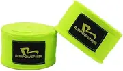 Professional Boxing Elastic Bandage Strength Boxing Wrap Hand Wrap Green A Pair