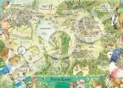epoch 500 piece jigsaw puzzle Peter Rabbit Map of Beatrix Potter s world 38 514
