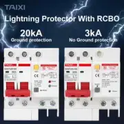 Residual Current Circuit Breaker RCD RCCB Main Switch With Surge Protector