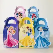 8x Disney Princess Lolly Loot Bag Box. Party Supplies Bunting Flag Cake Banner