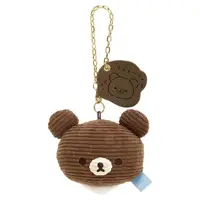 在飛比找momo購物網優惠-【San-X】拉拉熊 懶懶熊 療癒系列 燈芯絨絨毛吊飾 蜜茶