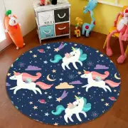 3D Star Unicorn Cloud NAO4515 Game Rug Mat Elegant Photo Carpet Mat Fay