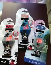 DISNEY MICKEY MOUSE/ FROZEN OLAF DIGITAL WATCH SUPER CUTE!!