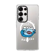 Galaxy S25 Ultra Clear Magnetic Case Don't Forget to Breathe