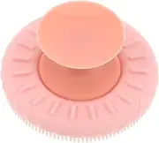 Outanaya Silicone Face Scrubber Gentle Exfoliating Brush for Skin Care Soft Manual Facial Cleansing Tool Compact and Portable Face Wash Brush for Women and Men
