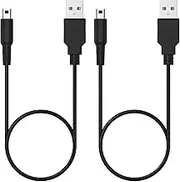 Vancle 2 Pack 3DS USB Charger Cable Power Charging Lead for Nintendo New 3DS / NDSI / 3DS XL/New 2DS XL/New 2DS / 2DS XL / 2DS/ DSi/DSi XL