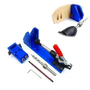 1 PC Woodworking Inclined Hole Positioner Drilling Tool Surface Slotting Tool