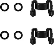 2 Sets A/C Condenser Hard Line Lock Clamp Clip Piping Compatible with 2018-2022 Toyota Corolla/Camry/Highlander / RAV4 Replaces ‎88718-1E150
