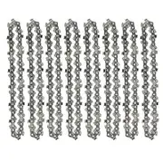 8 Pcs 4 Inch Mini Steel Chainsaw Chain Electric Pruning Saw Accessory Garden Tool Replacement Photo Color