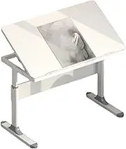 Tabletop Easel, Drafting Table, Table Easels for Artists, Height Adjustable, Computer Table Desk for Office, Bedroom(White,47.2in/120cm)