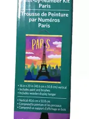 Artist’s Loft Paint By Number Kit “Paris”