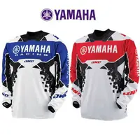 在飛比找樂天市場購物網優惠-2016新款YAMAHA雅馬哈賽車T恤速降服長袖上衣摩托車山