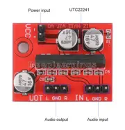 Preamp Amplifier Mini Magnetic Tape Deck Head Pre-amplifier Board ALC DC5-12V F