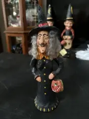 Monnie Wilson With Hair retired papier Mache 11.5”
