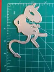Metal Die Cut Tool 4 Sizzix Halloween Devil Demon Laughing Smoking Satan Lucifer