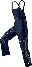 KÜBLER PULSSCHLAG Work Dungarees Blue, Size 106, Men's Work Dungarees Made of Blended Fabric, Work Dungarees with Knee Protection Pockets According to EN 14404, Lightweight Work Dungarees by KÜBLER Workwear
