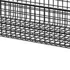 (Black) Wall Mounted Spice Rack Organizer Kitchen Hanging Storage Rack