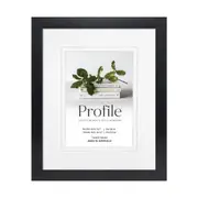 Profile Deluxe Photo Frame Black 13cm x 18cm