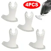 4X Multi Oscillating Swing Saw Blade Diamond Segment Tool For Grit Grout Removal